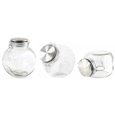 Bonbonglas mit traditionellem,  gut schließbarem Bügelverschluss