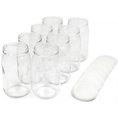 900 ml Einweckgläser mit Deckel
