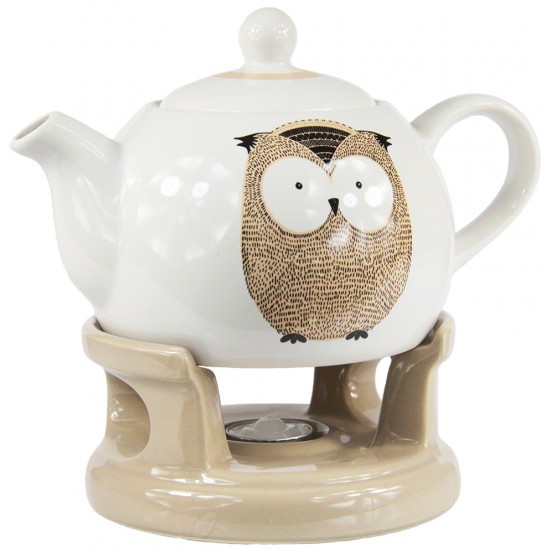 Teekanne Kanne Stövchen Set...