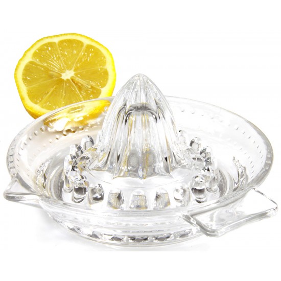 Zitronenpresse aus Glas...