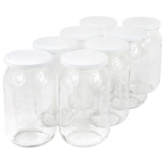 900 ml Einweckgläser mit...