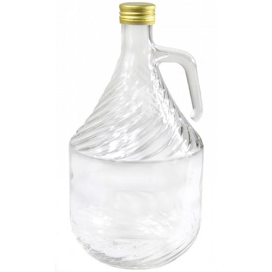 2 L Glasflasche Glasballon...