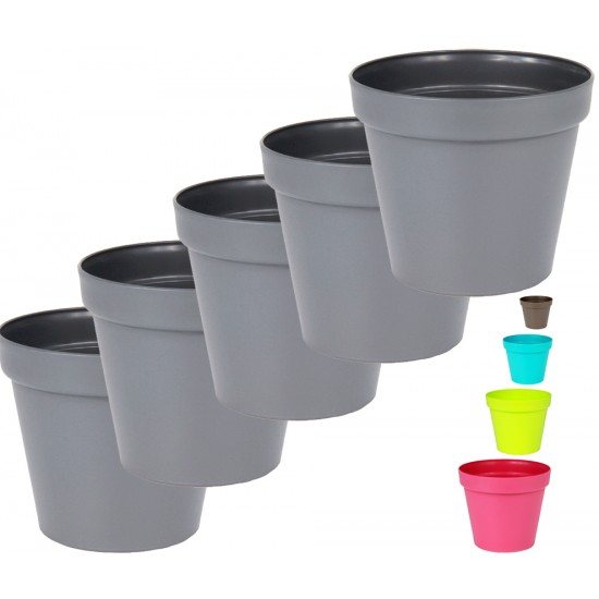 5-er Set Blumentöpfe...