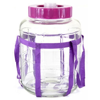 Universelles Glas Weinballon mit Gärsystem Glasballon Einmachtopf 22 L