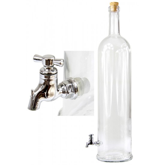 3 L Flasche mit Zapfhahn...