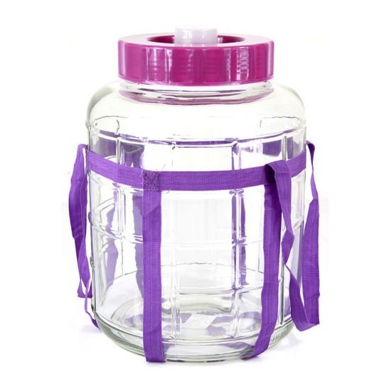 26 L Universelles Glas Weinballon mit Gärsystem Glasballon Einmachtopf