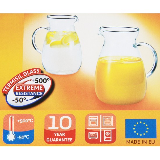 1,3 Liter, Saftkrug - Wasserkrug - Glaskrug