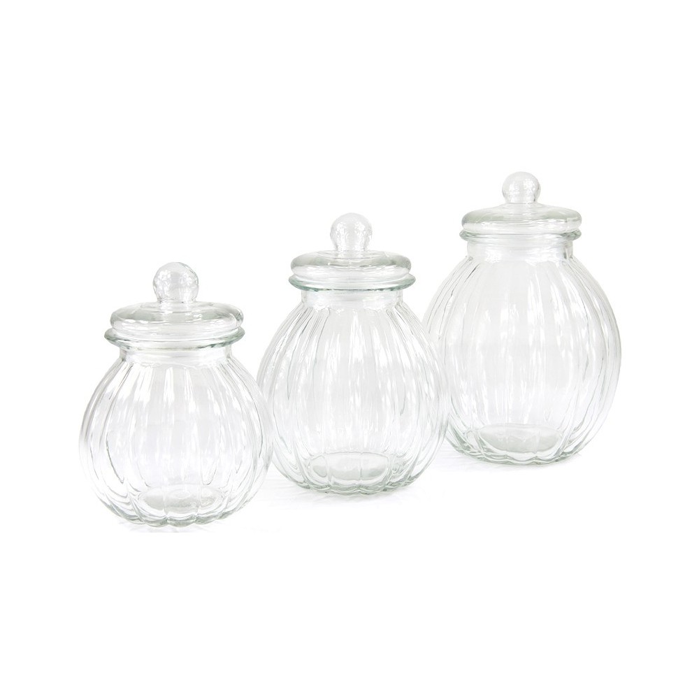 2,6 L - 5,3 L, Vorratsdosen aus Glas