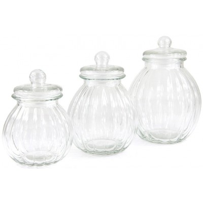 2,6 L - 5,3 L, Vorratsdosen aus Glas