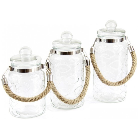 0,6 L - 1,3 L, Vorratsdosen aus Glas