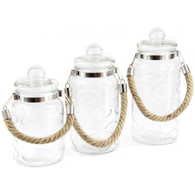 0,6 L - 1,3 L, Vorratsdosen aus Glas